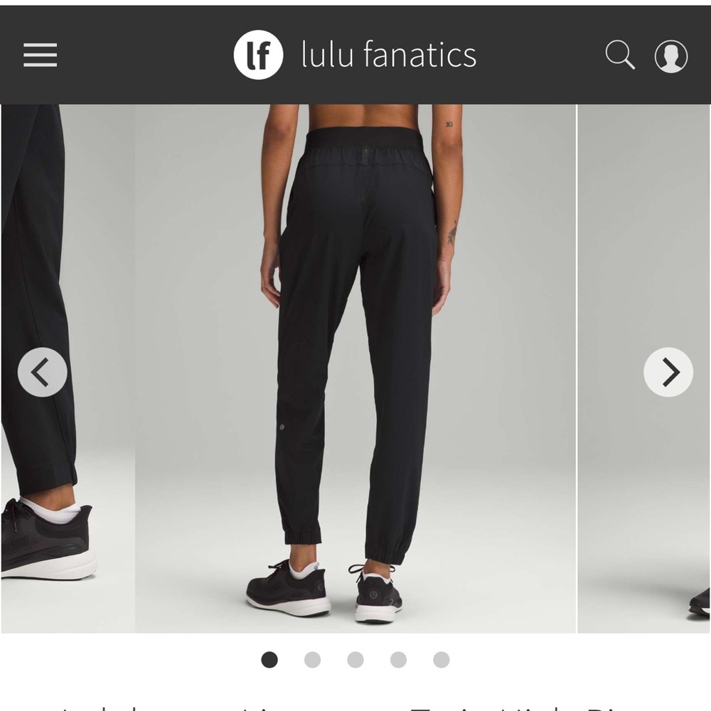 lululemon athletica License to train joggers - Picture 4 of 11
